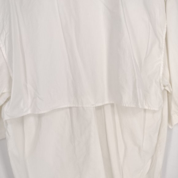 Columbia Fishing Caped Vented Front Pockets White Short Sleeve Button Up Shirt - Picture 4 of 7